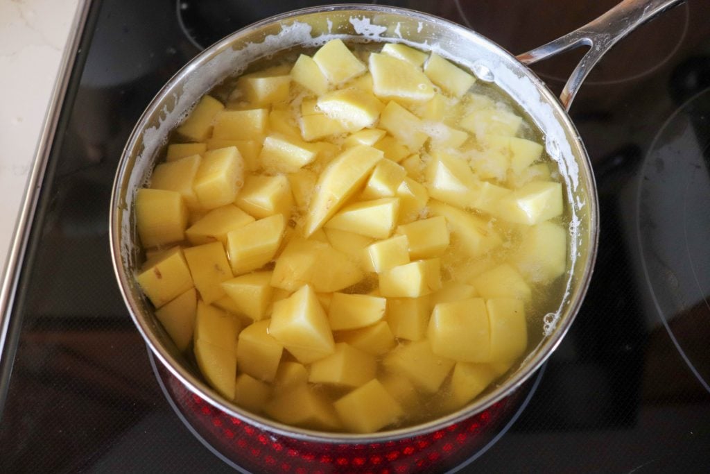 Classic Potato Salad Recipe Process