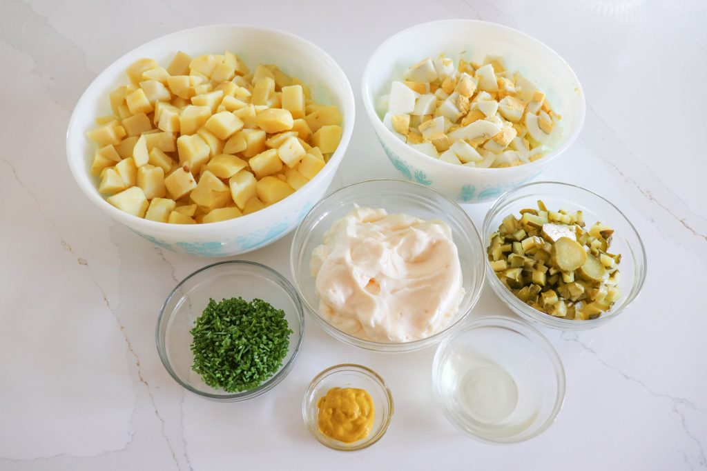 Classic Potato Salad Recipe Ingredients