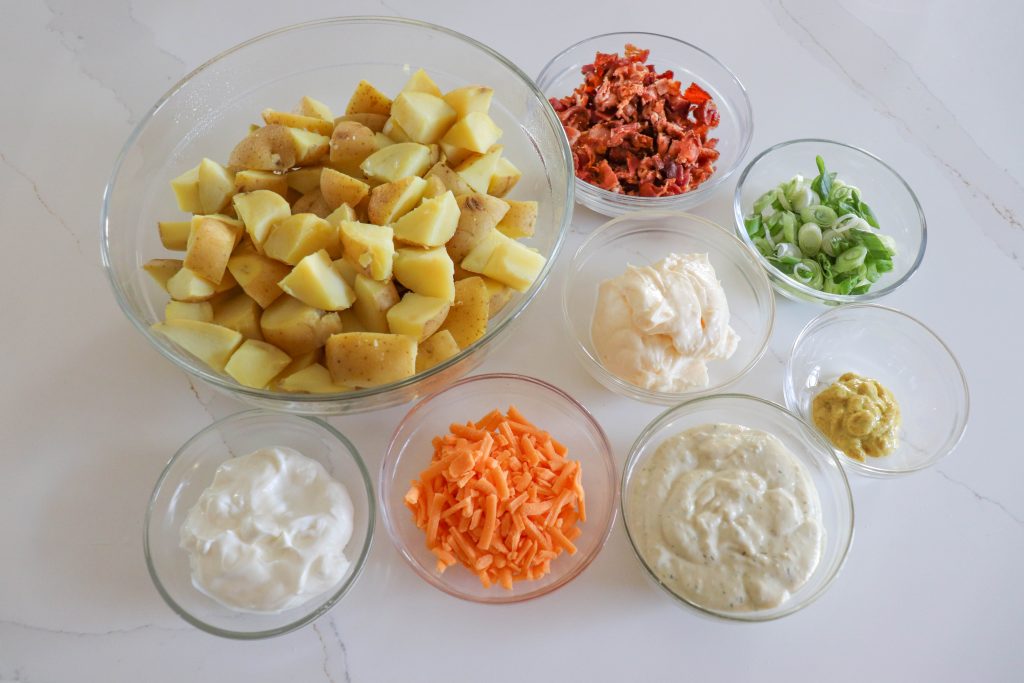 Loaded Potato Salad Recipe Ingredients