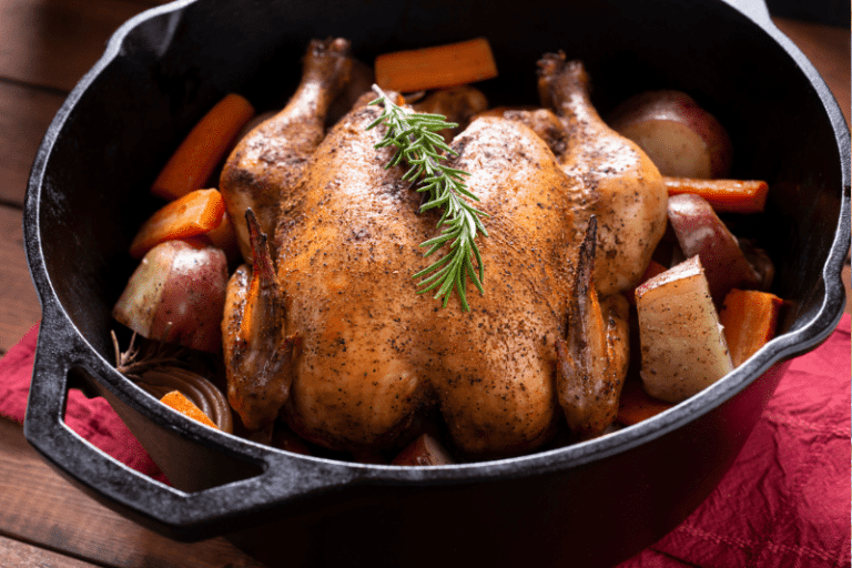 Dutch Oven Chicken Recipe » Campfire Foodie
