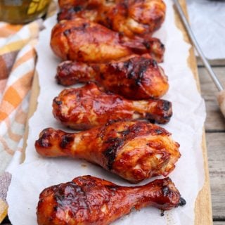 Grilled BBQ Drumsticks