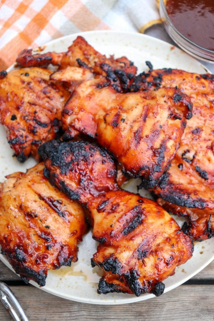 BBQ Chicken Thighs Recipe Campfire Foodie