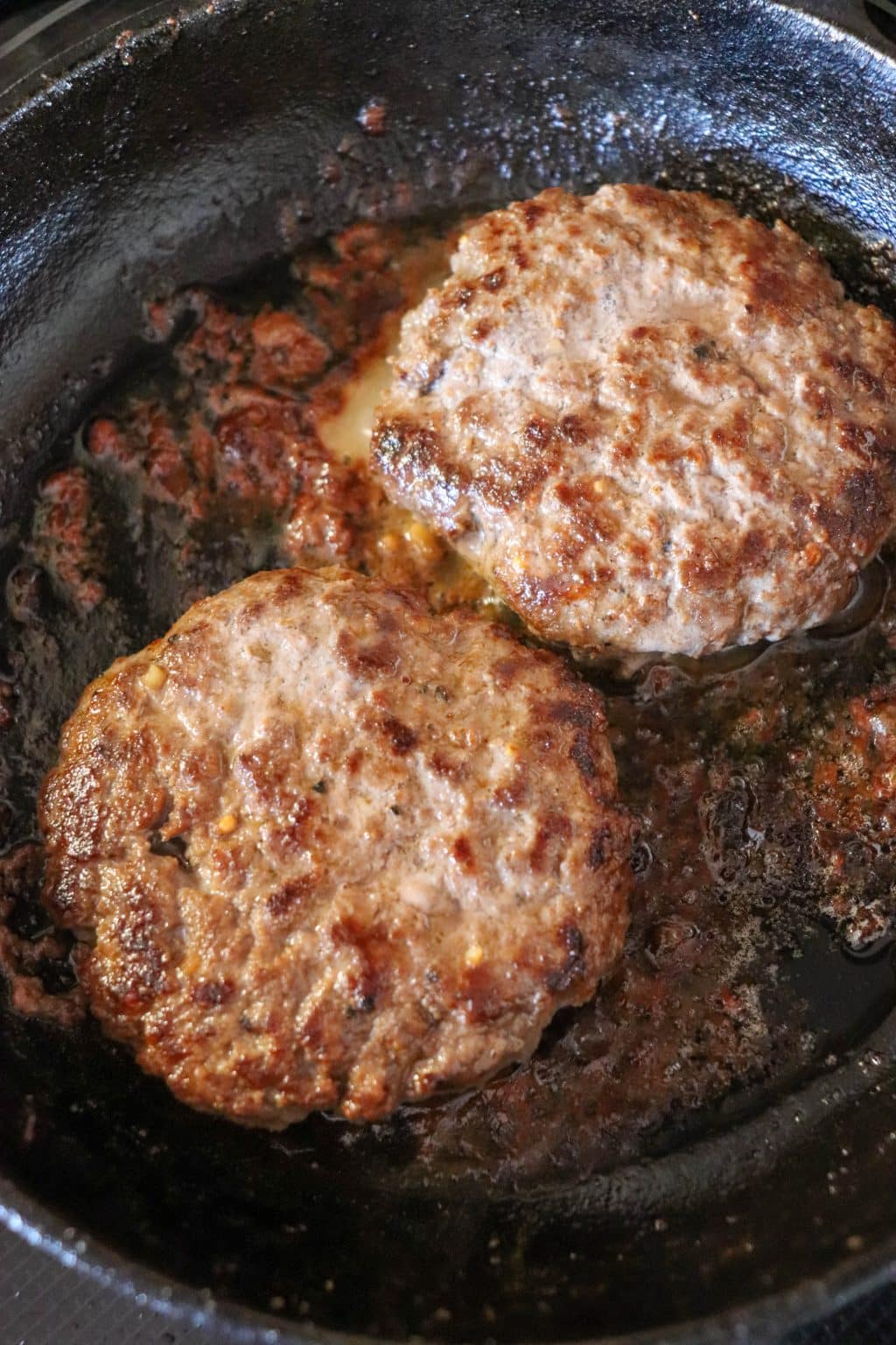 Easy Skillet Burger Recipe » Campfire Foodie