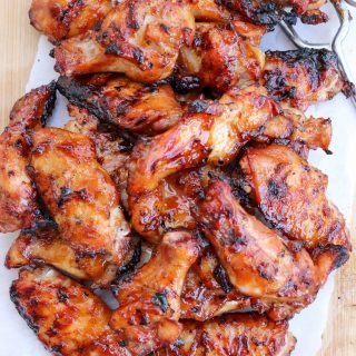 Grilled Teriyaki Chicken Wings