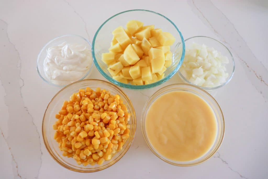 Dutch Oven Potato Soup Ingredients