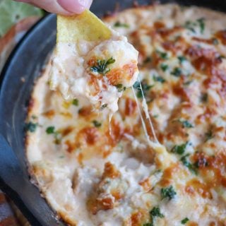 Skillet Buffalo Chicken Dip