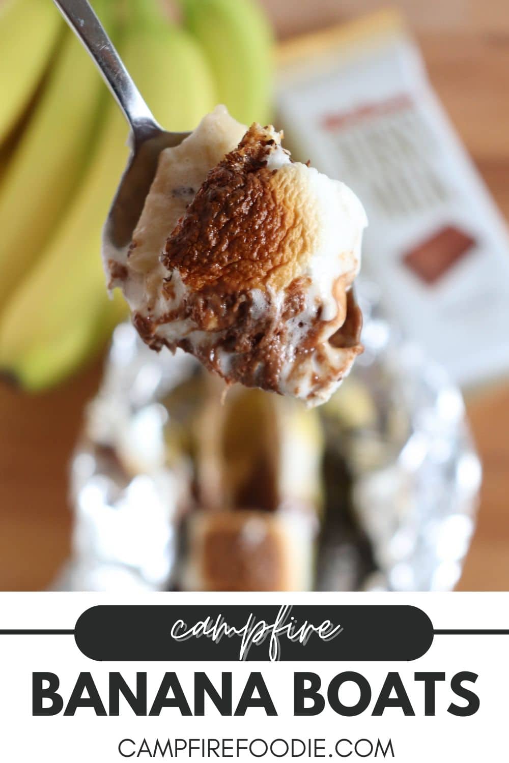 Campfire Banana Boat Recipe » Campfire Foodie